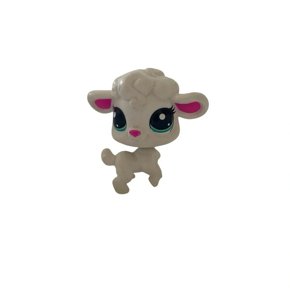 Littlest Pet Shop LPS Authentic Thirsty Pets Lamb Shee 4-165 Rare